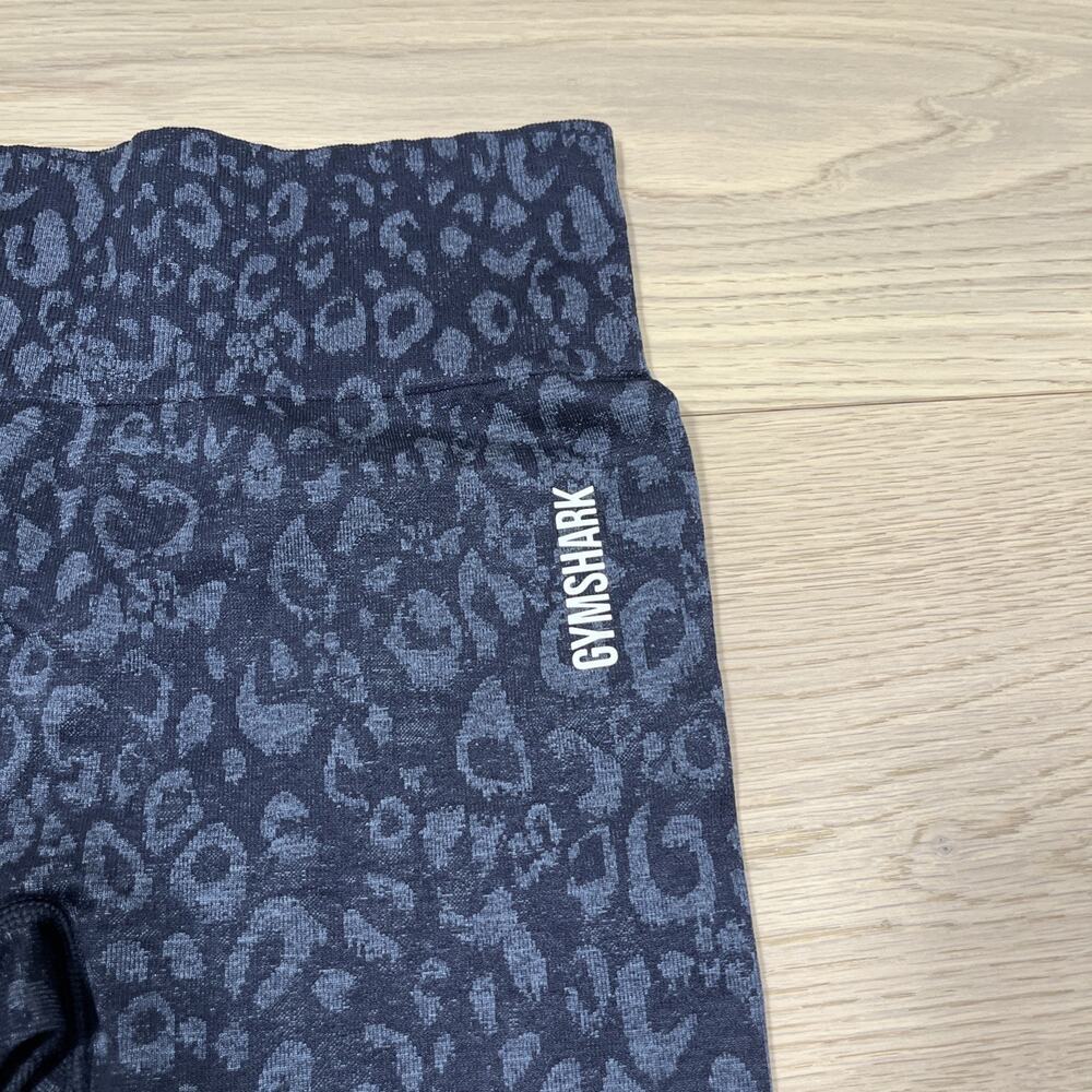 Gymshark Adapt Animal Seamless Leggings Black Size Medium- Scrunch Bum - Picture 3 of 11